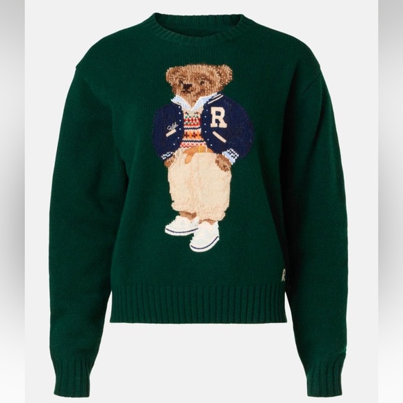Polo Ralph Lauren // Preppy Bear Pullover Sweater - Picture 1 of 11